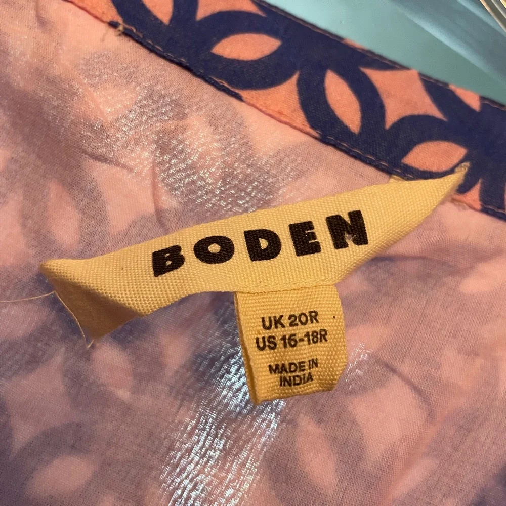 NEW NWT Boden Midi Checked Summer Dress - Picture 14 of 14